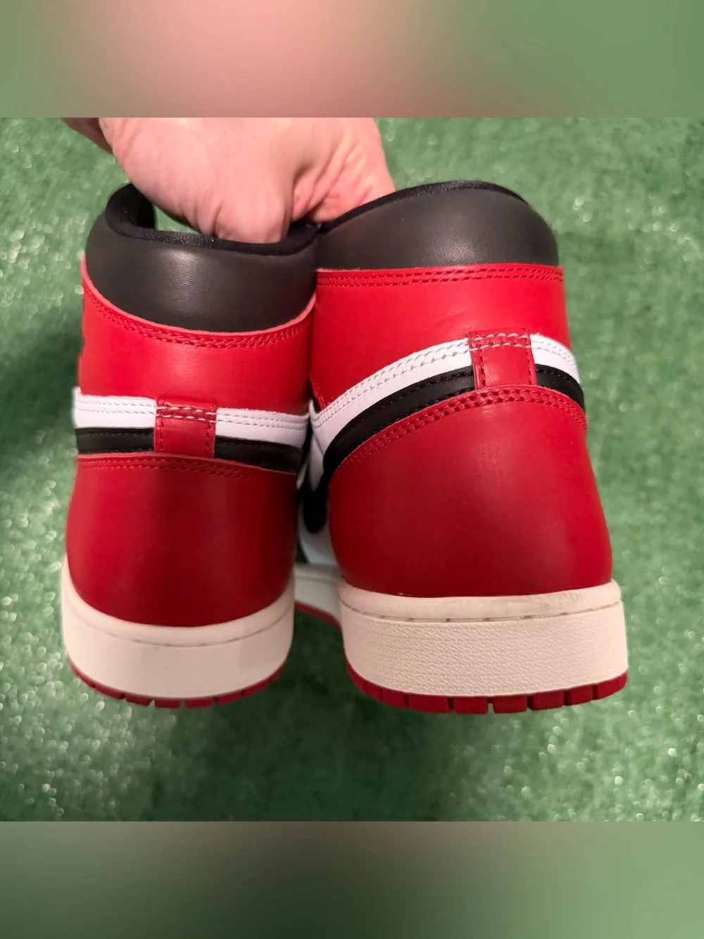 Jordan 1 Black Toe Reimagined Size 10